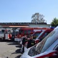 Przekazanie nowych wozów ratowniczych dla OSP - foto. Ryszard Poradowski
