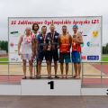 Reprezentanci Powiatu z tytułem Wicemistrzów Letnich Igrzysk Sportowych LZS