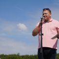 Otwarcie jubileuszowego 70-tego Centralnego Zlotu Turystów Kolarzy PTTK w Lisowicach
