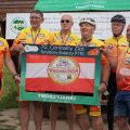 Otwarcie jubileuszowego 70-tego Centralnego Zlotu Turystów Kolarzy PTTK w Lisowicach