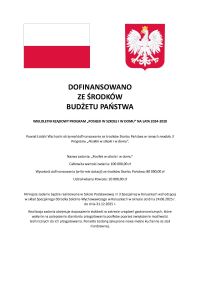 Posiłek w szkole i w domu