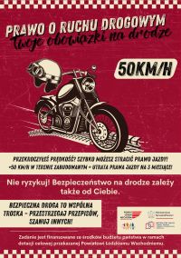 E-plakat Łódzki wschodni Prawo w ruchu drogo