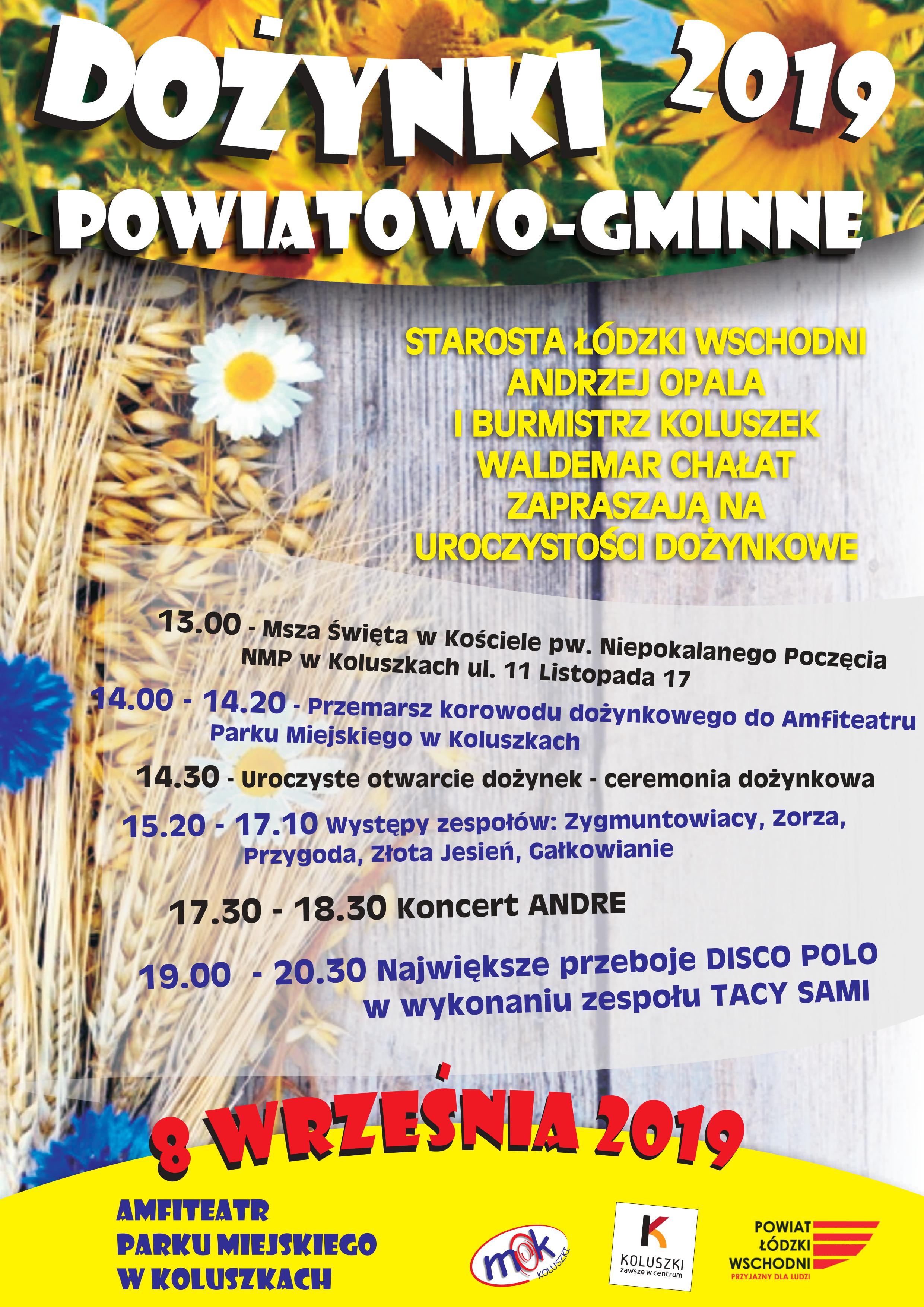 Dożynki Powiatowo - Gminne 2019