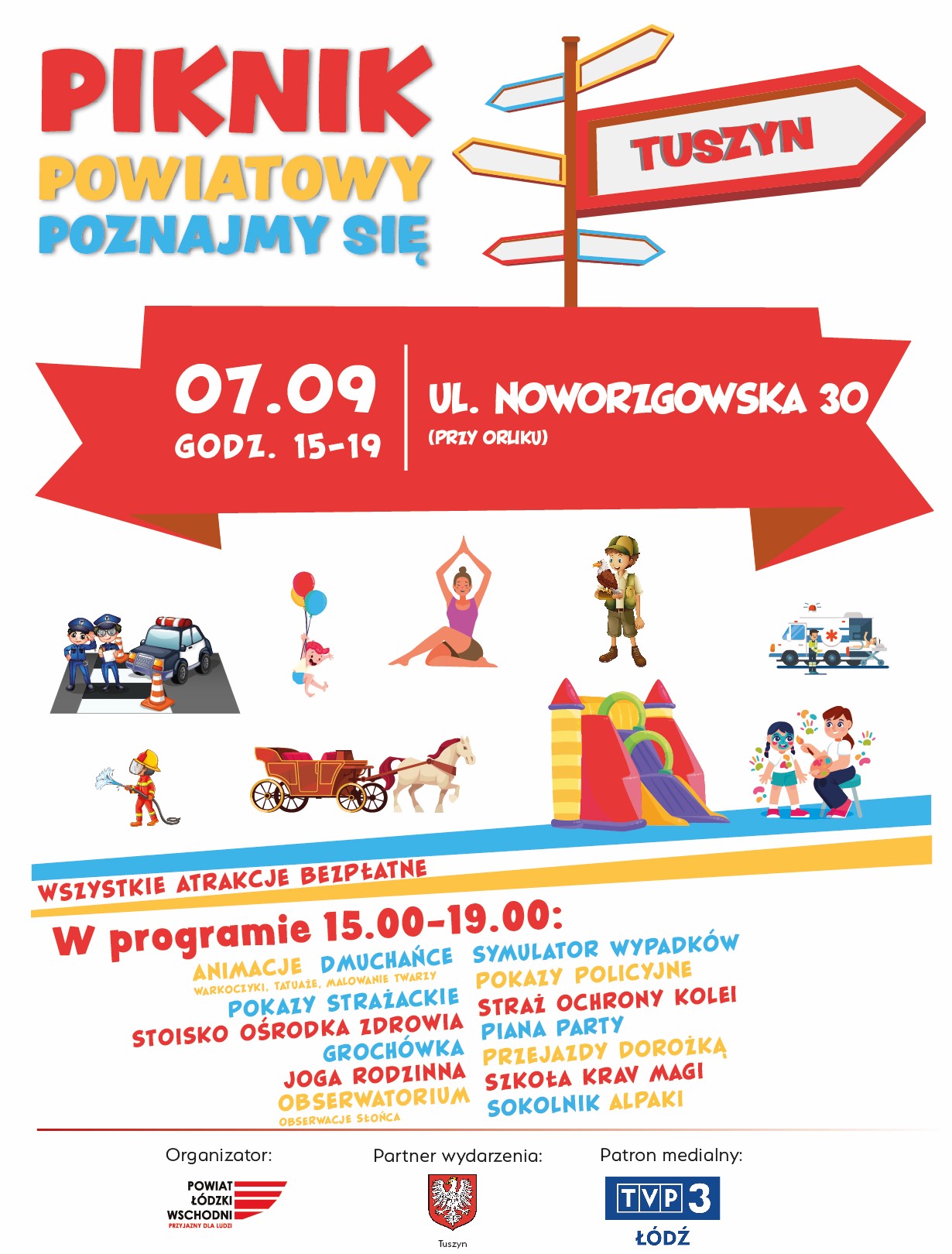 Zapraszamy na Piknik Powiatowy "Poznajmy się" w Tuszynie