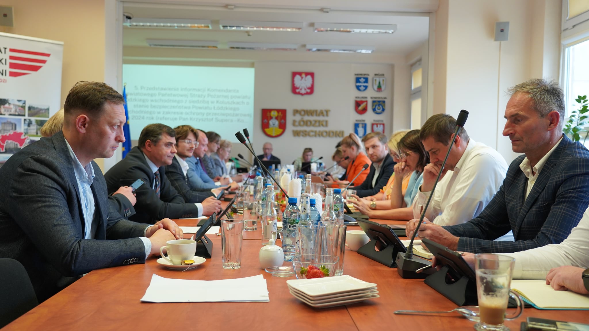 XV Sesja Rady Powiatu Łódzkiego Wschodniego