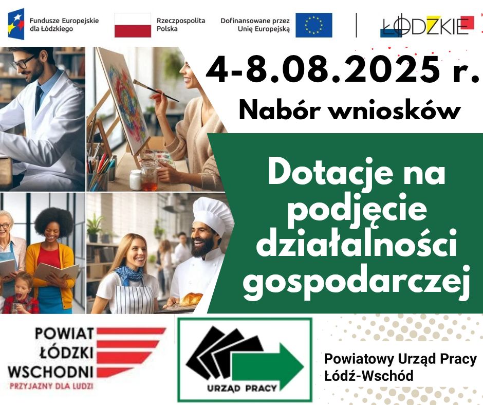 WSPARCIE PRZEDSIĘBIORCZOŚCI W POWIECIE ŁÓDZKIM WSCHODNIM