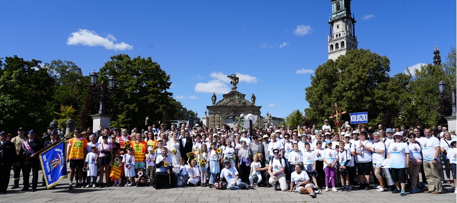 Pielgrzymi dotarli do Częstochowy