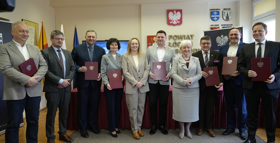 Podpisanie umów o dofinansowanie inwestycji drogowych z Rządowego Funduszu Rozwoju Dróg