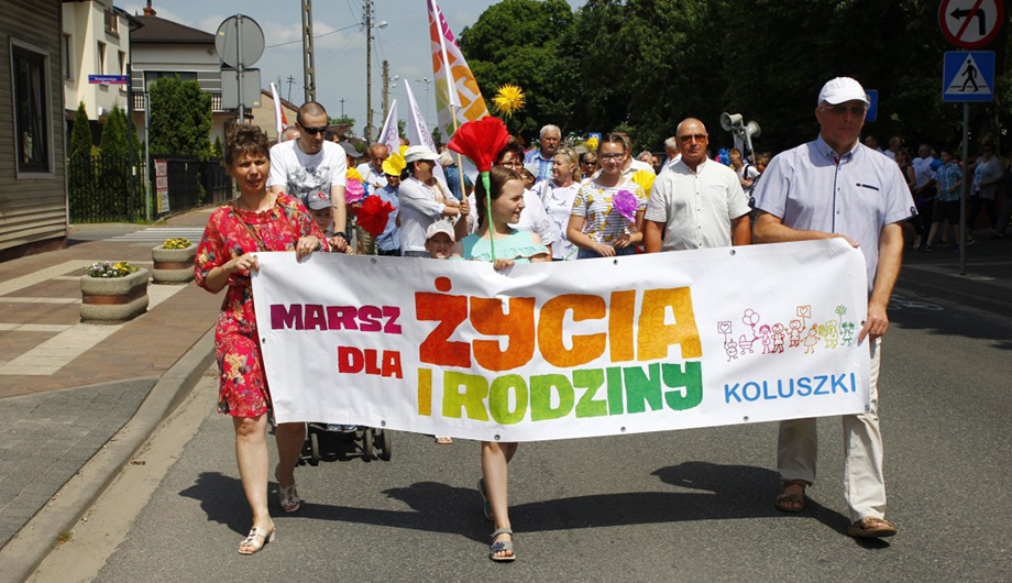 Marsz dla Życia i Rodziny w Koluszkach