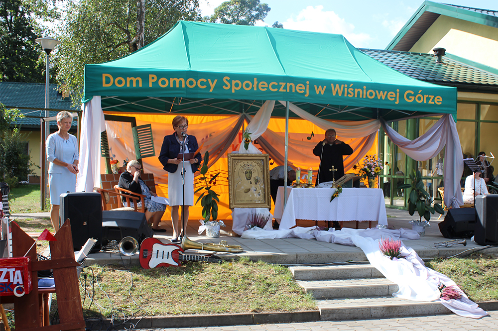 Piknik Rodzinny w Domu Pomocy Społecznej w Wiśniowej Górze