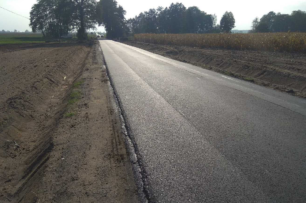 Zakończono drugi etap przebudowy drogi powiatowej nr 2924E Kurowice - Dalków